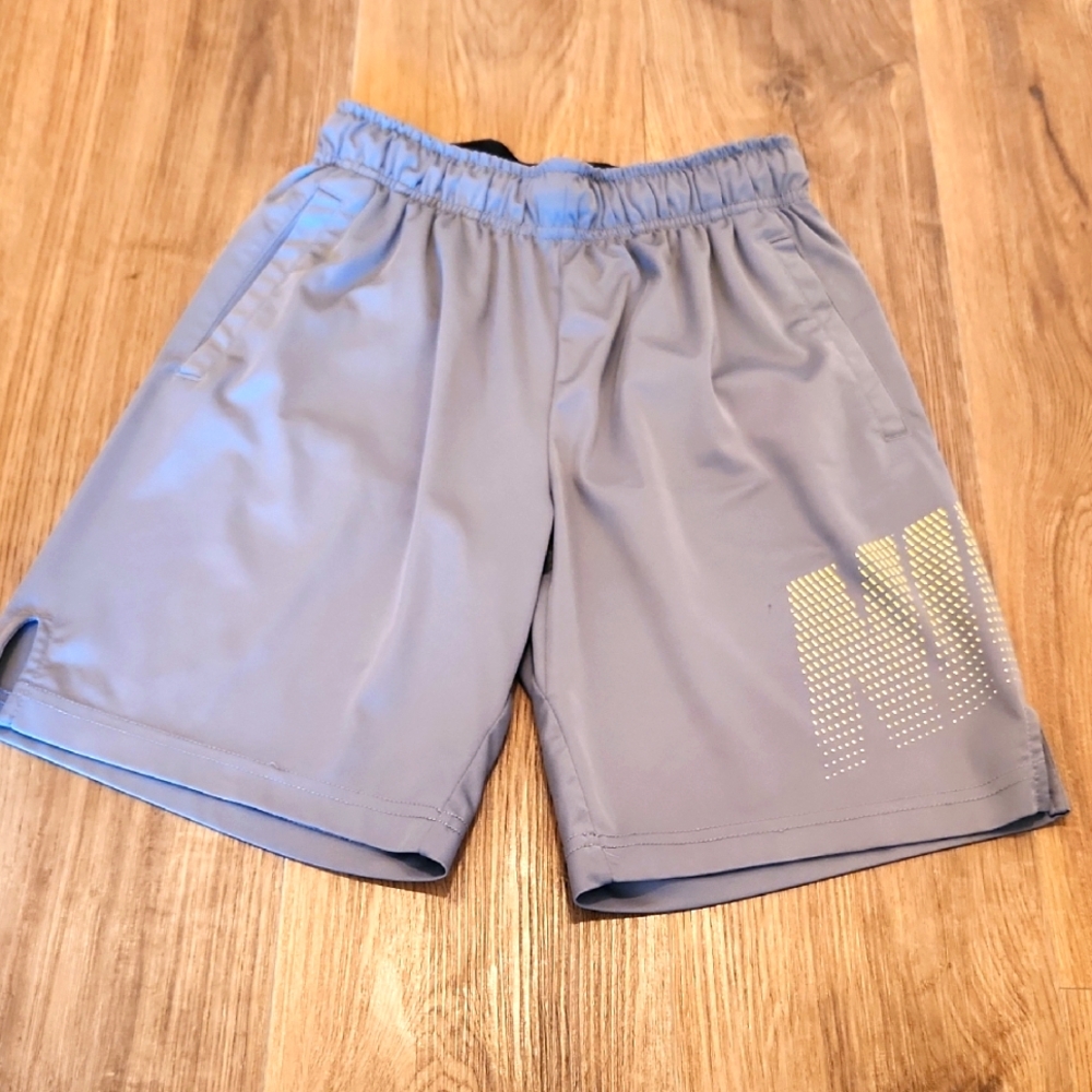 Boys Gray NIKE shorts